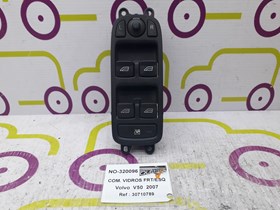 Comando de Vidros Frt / Esq Volvo  V50   Cv de 2007 - Ref OEM : 30710789